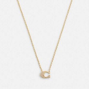 Coach Gold Diamond Necklace